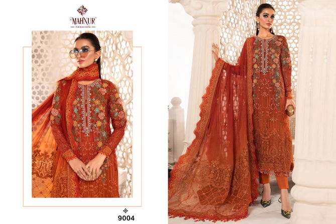 Mahnur 9 Festive Wear Embroidered Wholesale Pakistani Suits 
